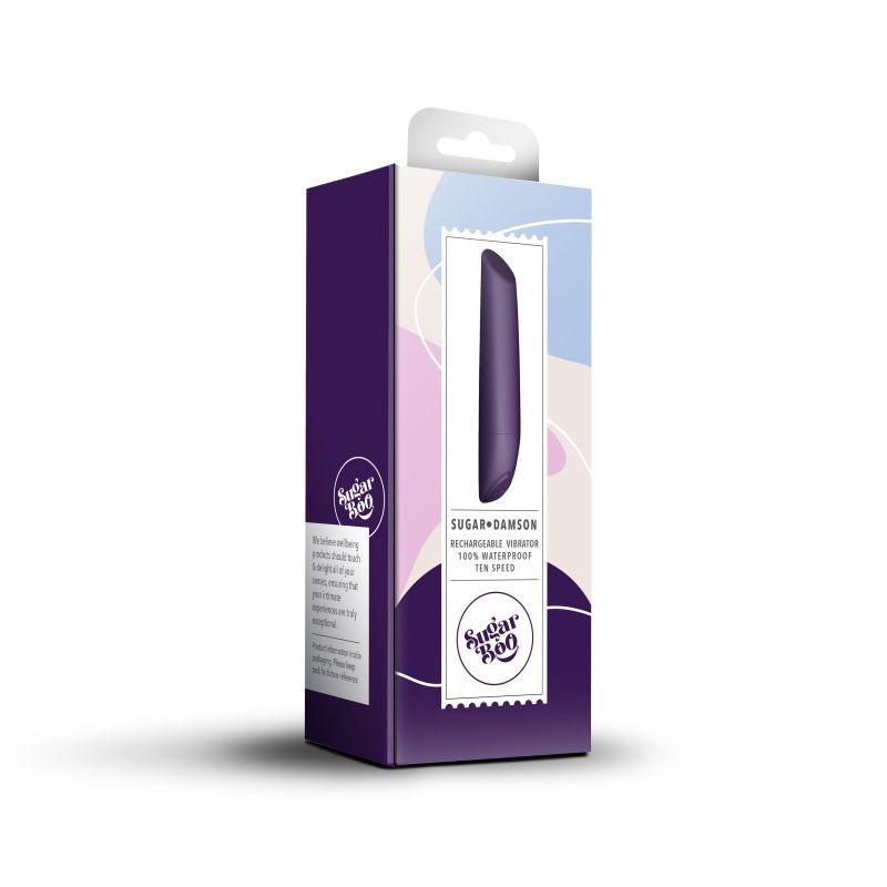 SugarBoo Damson Bullet Vibe Maroon for Targeted Pleasure