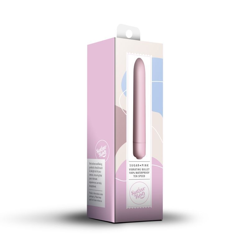 SugarBoo Bullet Vibe Pink Waterproof Silicone Vibrator
