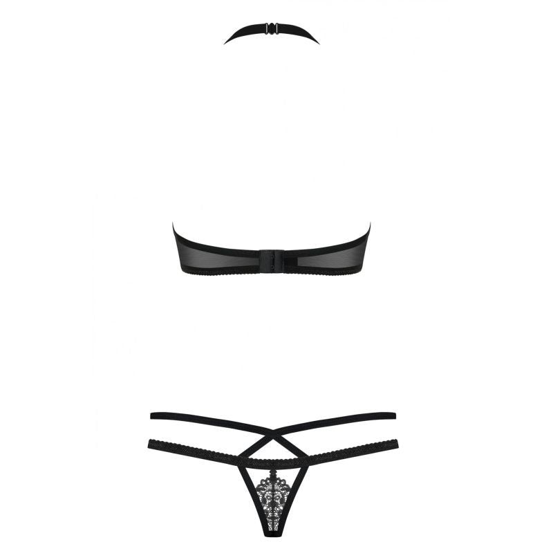 Black 2 Piece Set for Seductive Lingerie Nights