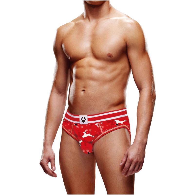 Prowler Reindeer Open Back Brief for Festive Fun