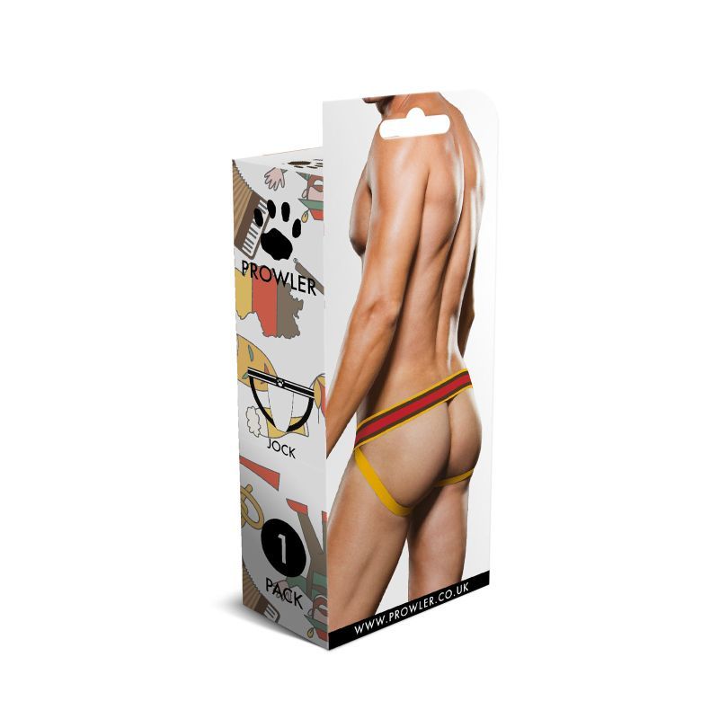 Prowler Berlin Jock Strap in Yellow and Red Colorway