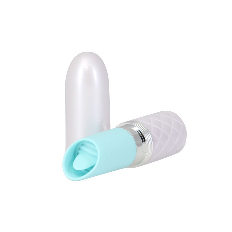 Pillow Talk Lusty Flickering Massager Teal Clitoral Vibrator