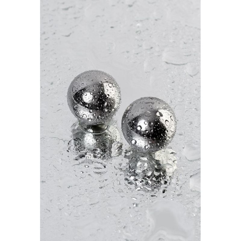 Silver Metal 2 Piece Vaginal Balls 2.5cm Adult Pleasure Toy
