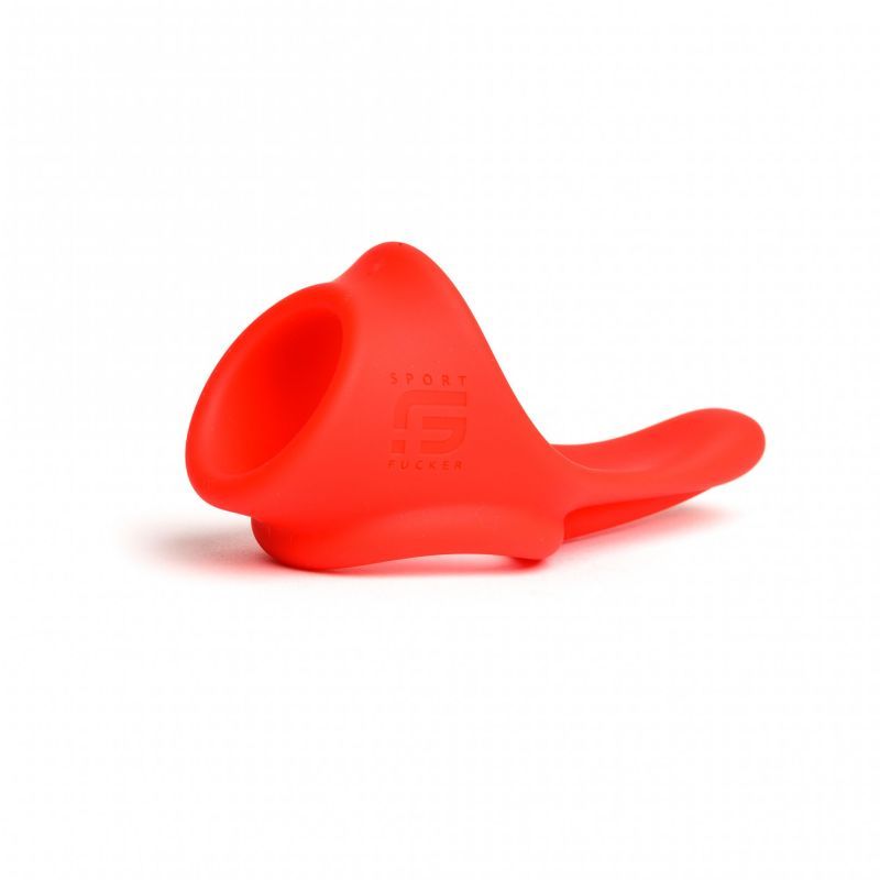 Tailslide Cock and Ball Sling (Red) – Premium Liquid Silicone Cock and Ball Sling