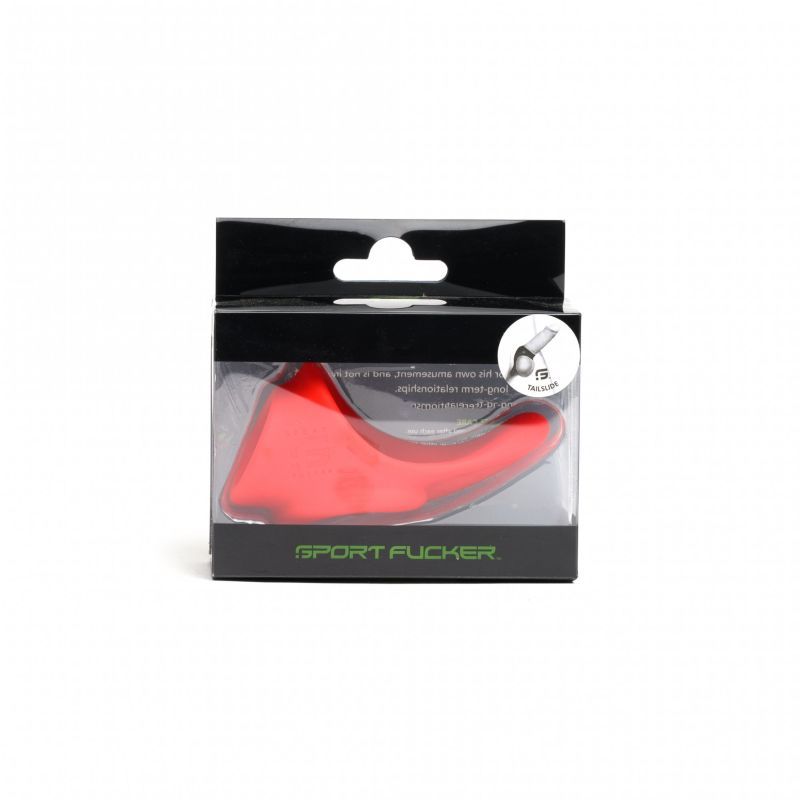 Tailslide Cock and Ball Sling (Red) – Premium Liquid Silicone Cock and Ball Sling