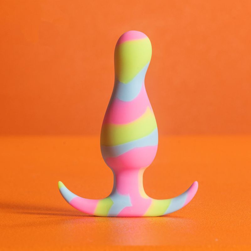 Avant Kaleido (Lime) – Ultrasilk Smooth Silicone Curved Vibrator