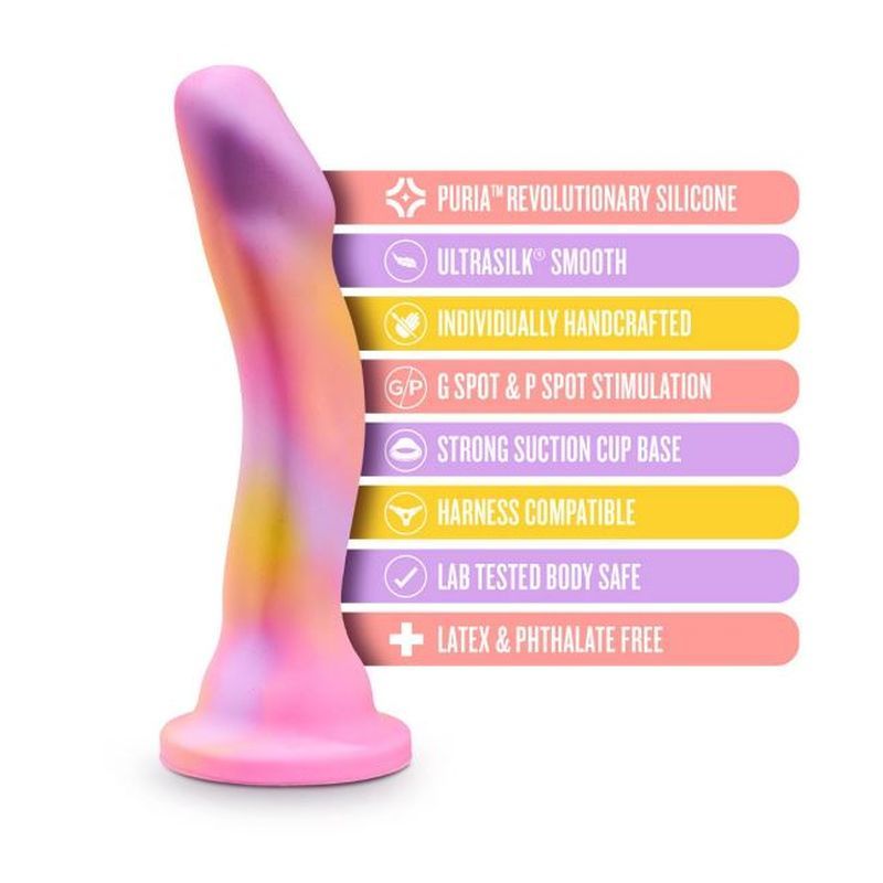 Avant Suns Out Pink Silicone 6.5 Inch Insertable Dildo