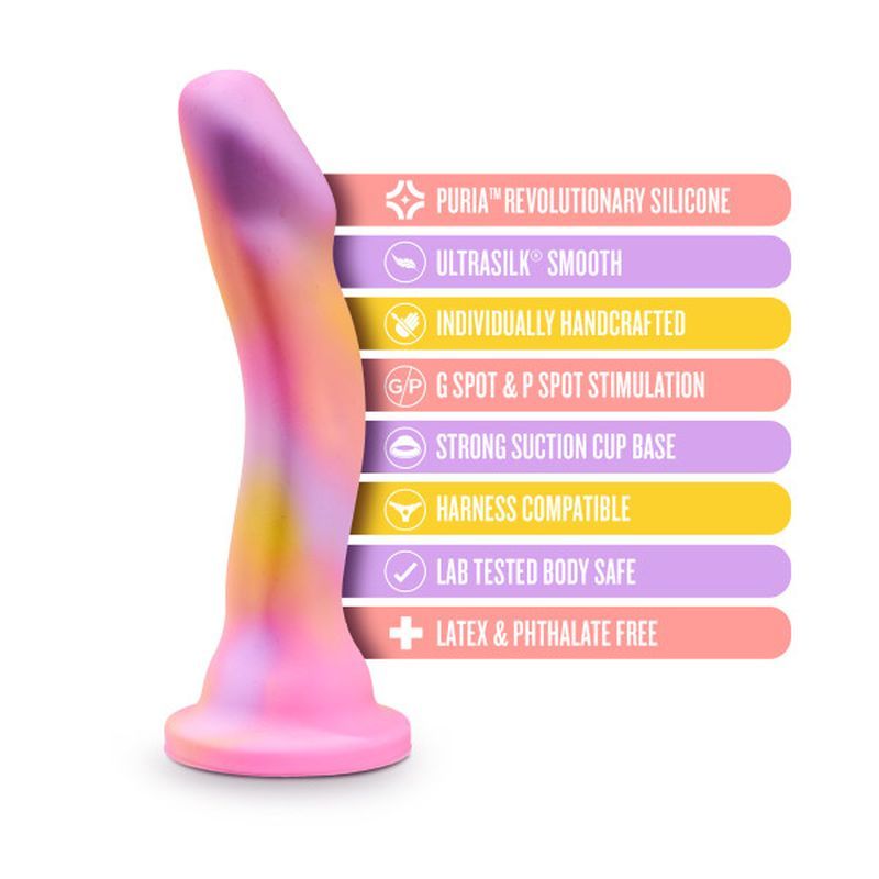Avant Suns Out Pink Silicone 6.5 Inch Insertable Dildo