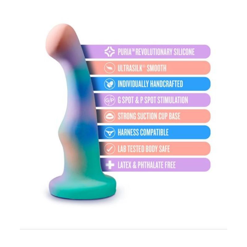 Avant Opal Dreams Aqua Silicone 6 Inch Dildo – Luxury Silicone Dildo