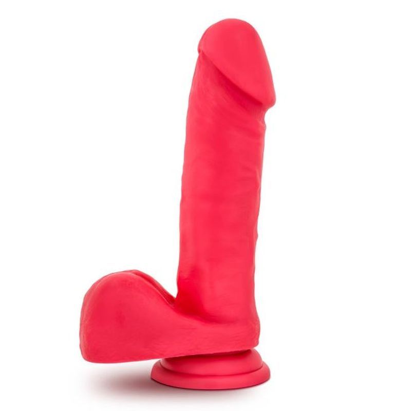 Ruse Big Poppa Cerise Dildo 6.6 Inch Insertable Length