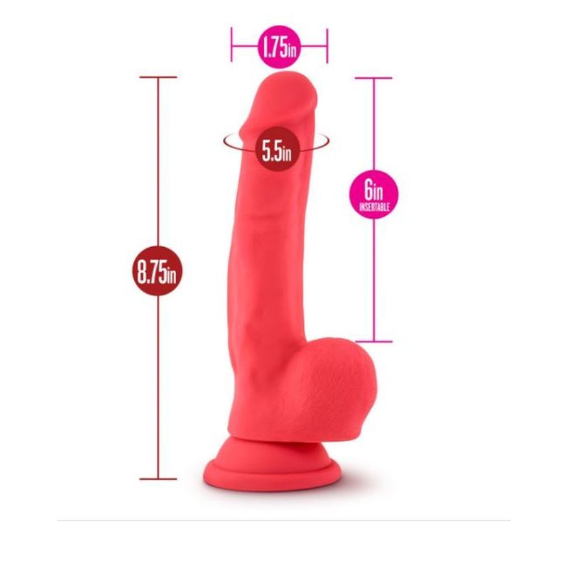Ruse Shimmy Cherise Dong 6 Inch Realistic Dildo