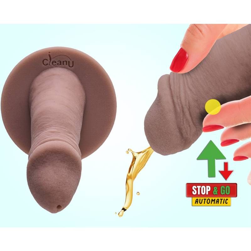 Screeny Weeny 6.0 Cut Nordic White Fake Penis with Accessories