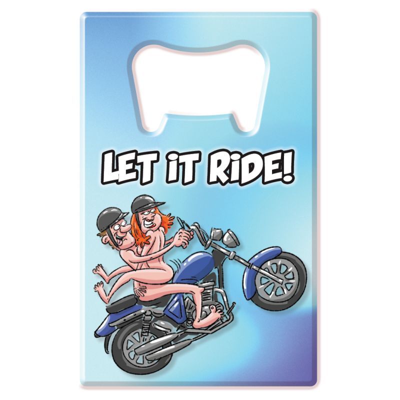 Let It Ride Novelty Bottle Opener