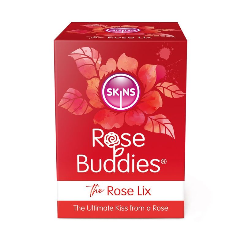 Skins Rose Buddies The Rose Flix (Red) Clitoral Massager