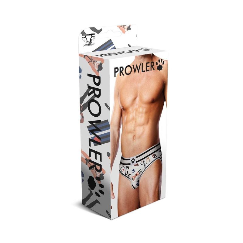 Prowler Leather Pride Open Briefs Sexy Adult Intimacy Wear