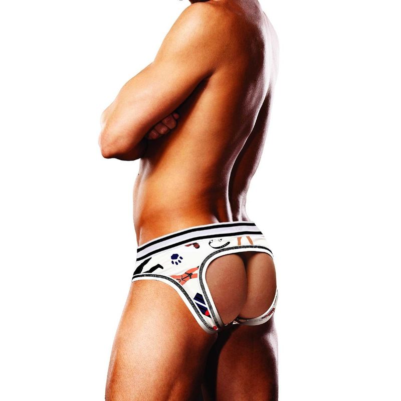 Prowler Leather Pride Open Briefs Sexy Adult Intimacy Wear
