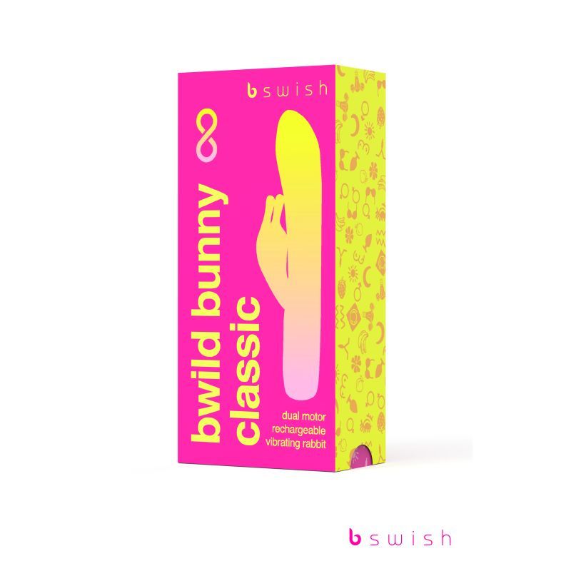 Bwild Bunny Classic Infinite Sunset Pink Rabbit Vibrator