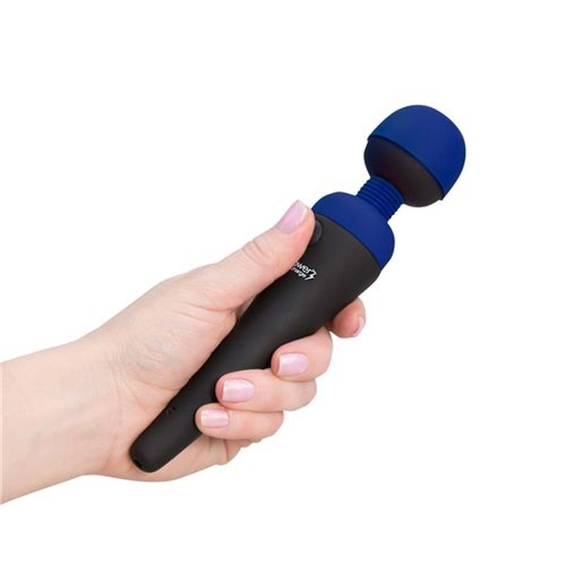 PalmPower Massage Wand Blue - Powerful Vibrator