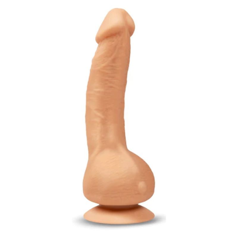 Greal MINI Flesh w Suction Cup 7 x 1.18 Inch Vibrator