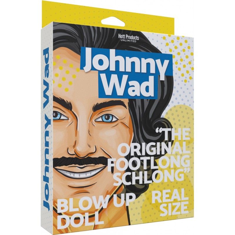 Johnny Wad Inflatable Doll With 9 Inch Penis