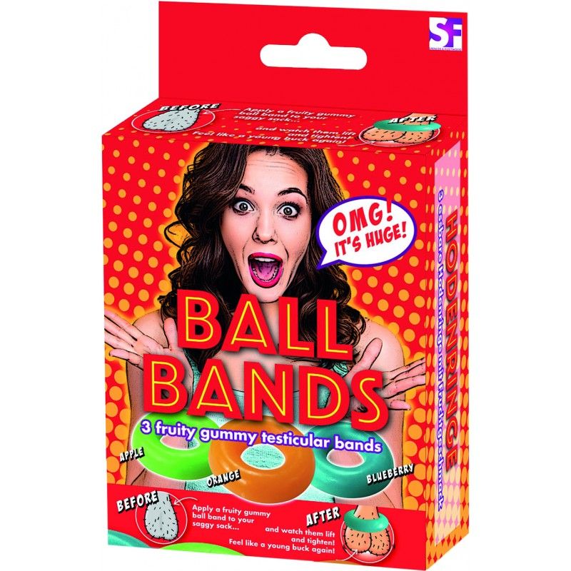 Ball Bands Gummy (Apple Orange Blueberry) – Edible Cock Ring