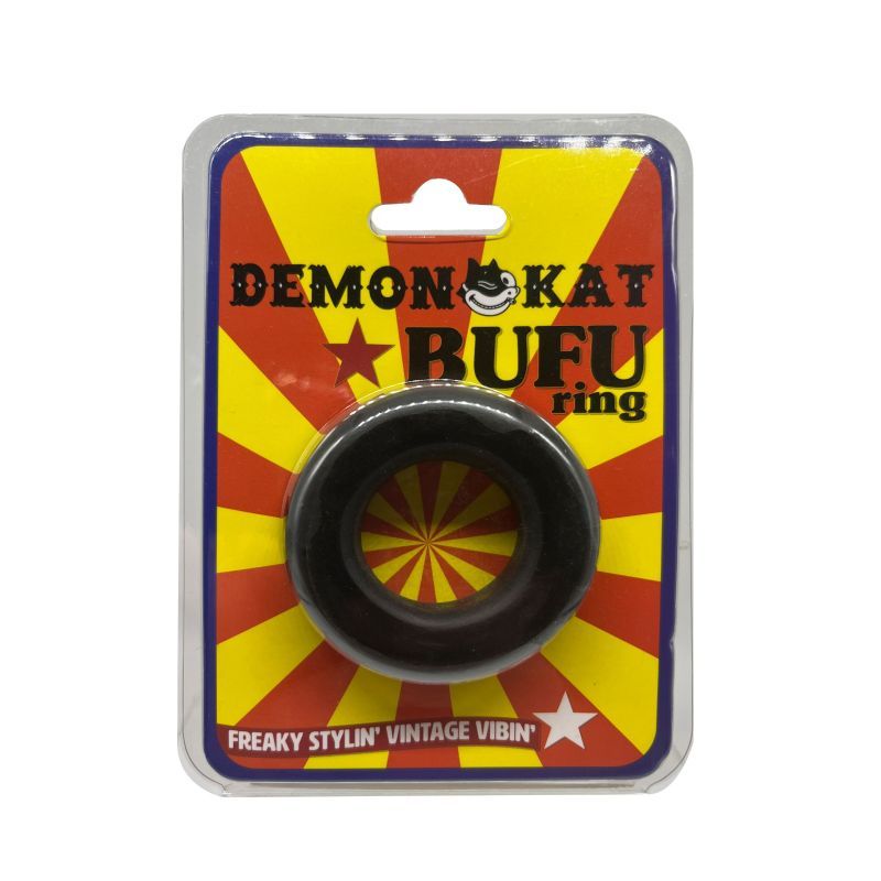 BuFu Ring Black - Soft Stretchy Design