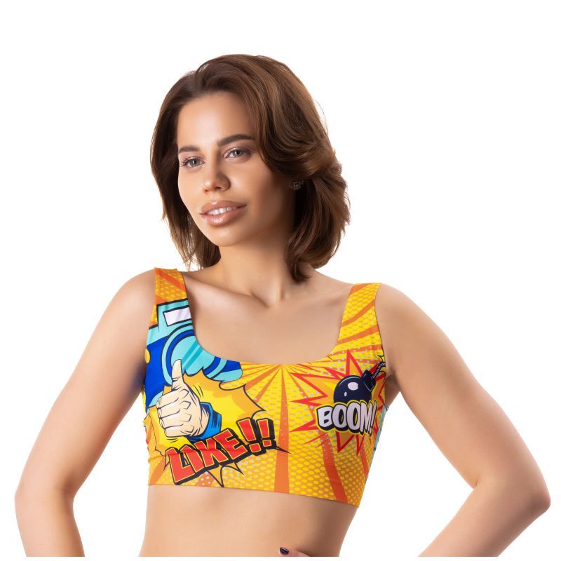 Comics Like Crop Top in Size S M L XL