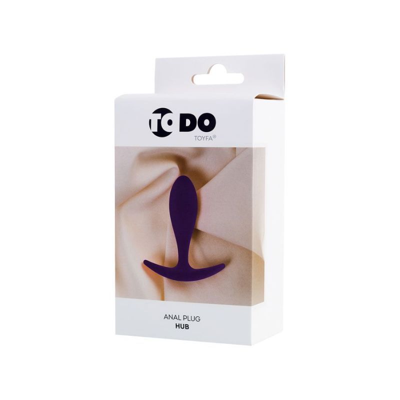 ToDo Hub Anal Plug (Violet) – Petite Silicone Anal Plug 7.2cm
