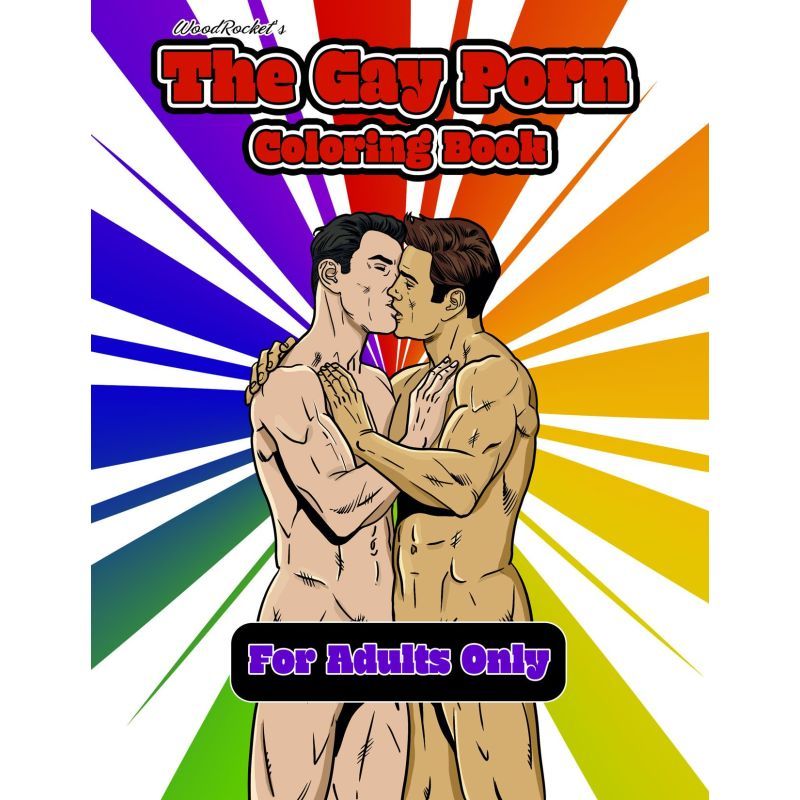 The Gay Porn Colouring Book – Adult Coloring Book
