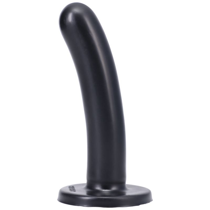 Silk Dildo Medium Onyx - Safe Silicone