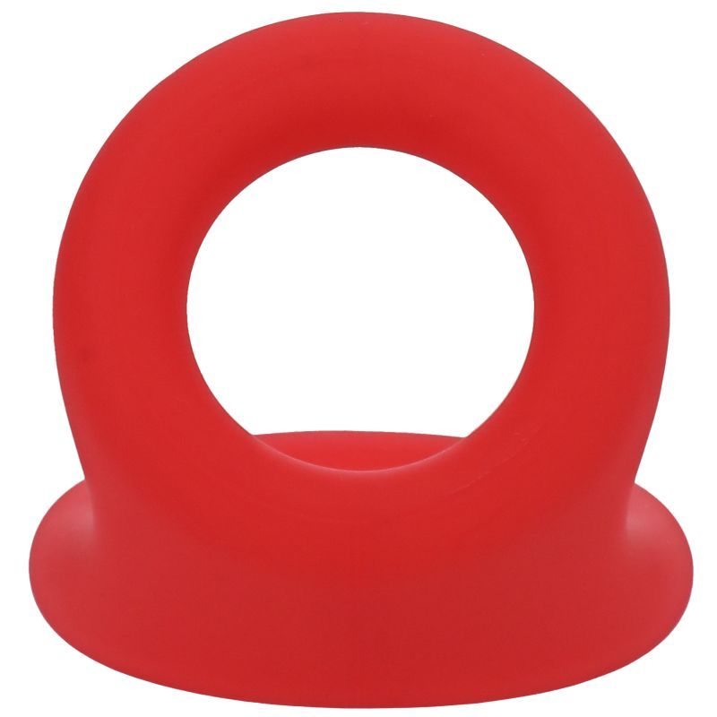 Uplift Silicone Cock Ring in Crimson
