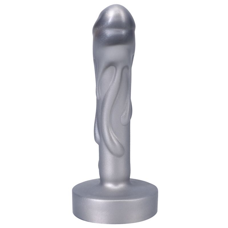 Mini Magma Dildo Silver Harness Compatible Ultra Premium Silicone