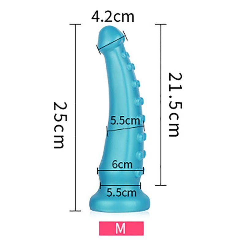 OctoCock Liquid Silicone Dildo Medium – 25cm Long Silicone Dildo 9.5 Inch