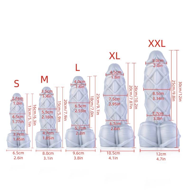Fetishique Liquid Silicone 8" Vac-u-Lock Dildo for Unmatched Pleasure