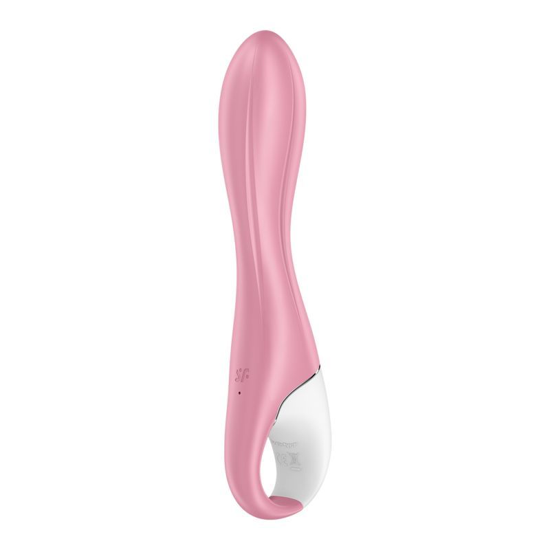 Satisfyer Air Pump Vibrator 2 (Light Red) – Inflatable Shaft Vibrator