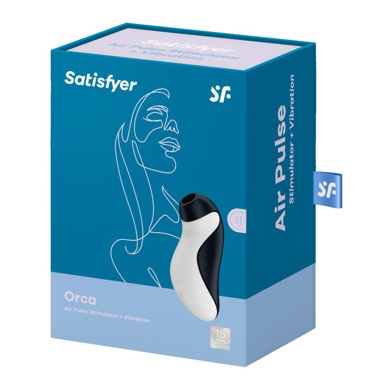 Satisfyer Orca Double Air Pulse Clitoral Vibrator With Vibration