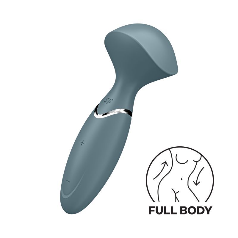 Satisfyer Mini Wand-er Stone Grey 16 cm Compact Massager