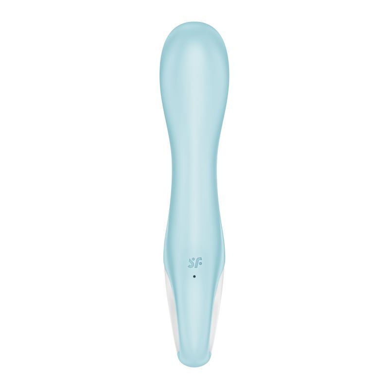 Satisfyer Air Pump Vibrator 5+ Blue 15mm Inflatable Shaft