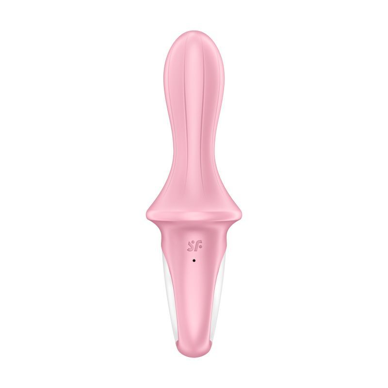 Satisfyer Air Pump Booty 5+ Red Inflatable Anal Vibrator