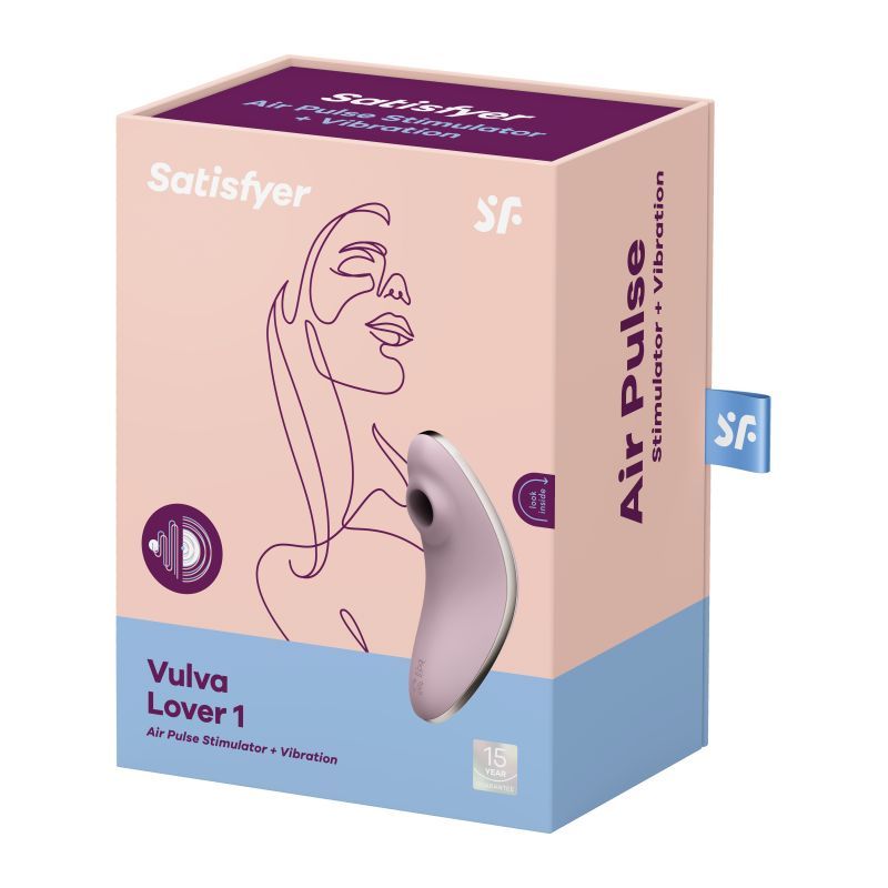Satisfyer Vulva Lover 1 Violet Compact Clitoral Stimulator