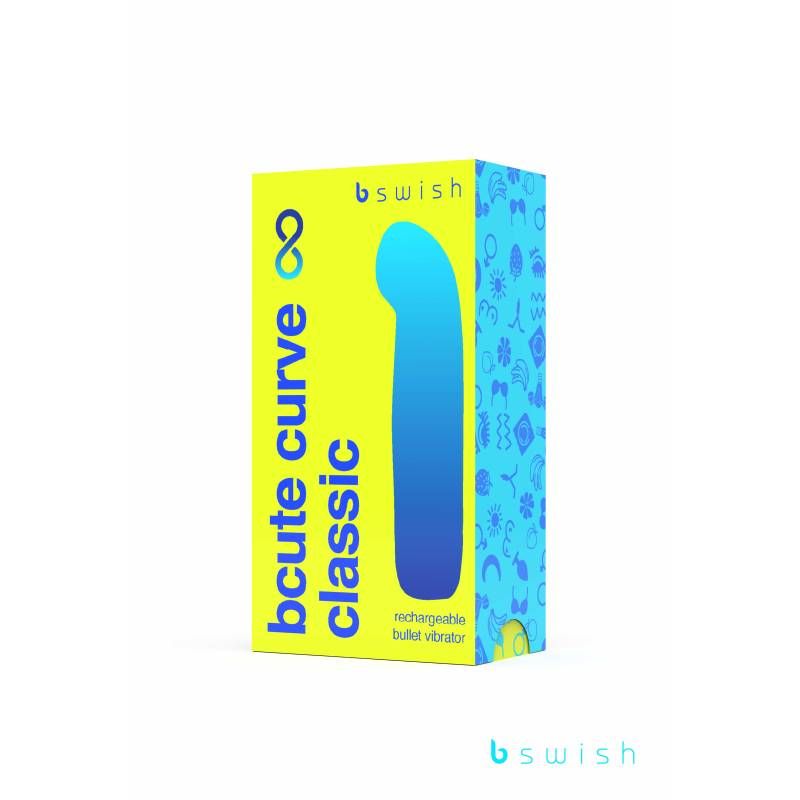 Bcute Curve Infinite Classic Citrus Yellow Waterproof Vibrator