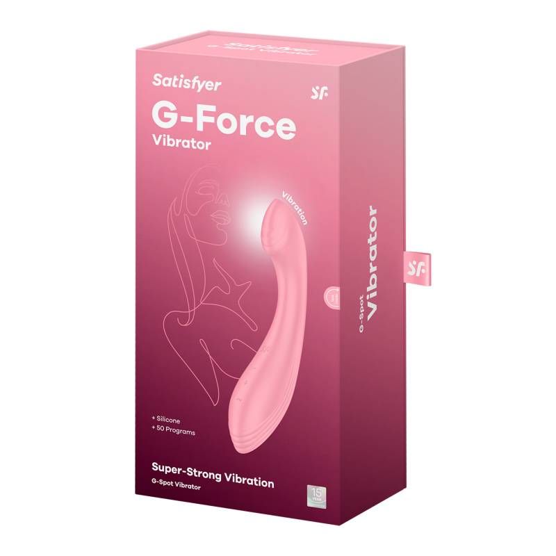 Satisfyer G-Force Pink G-Spot Vibrator 19 cm Long