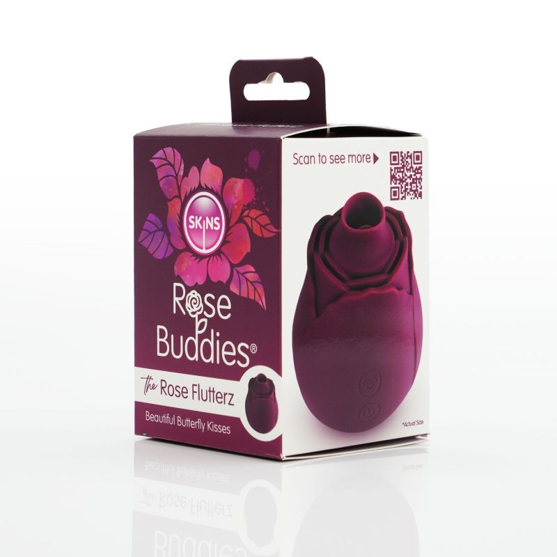 Skins Rose Buddies The Rose Flutters 130g Clitoral Vibe