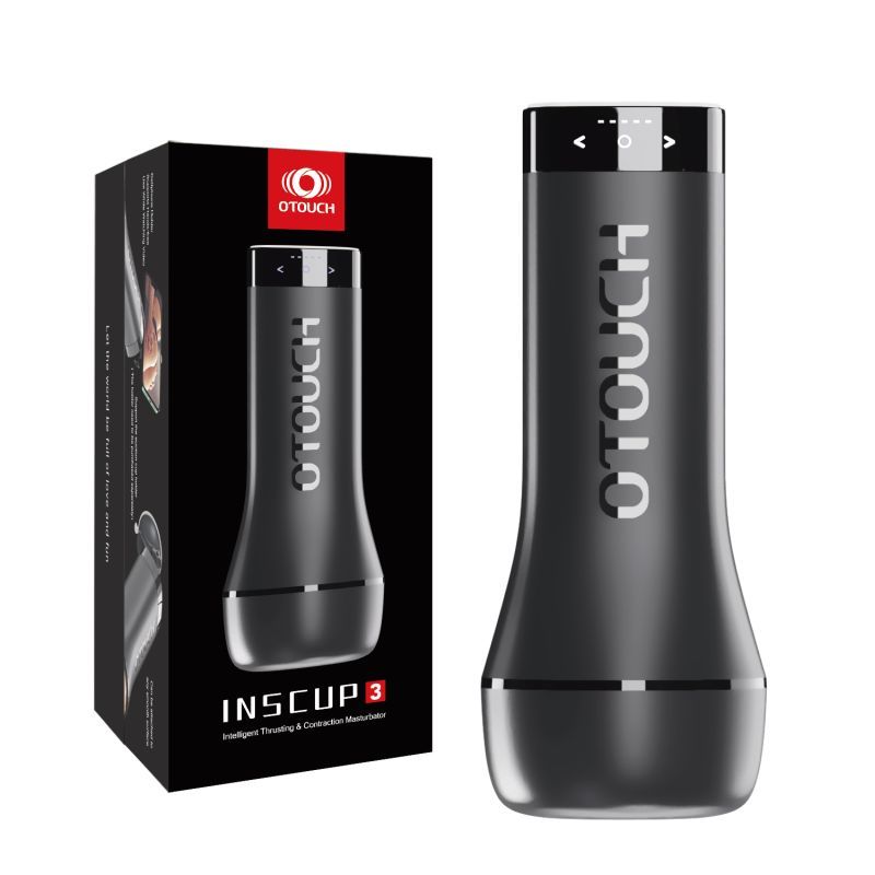 Inscup 3 (Black) – Automatic Masturbator With Thrusting and 360° Circular Contraction Functions