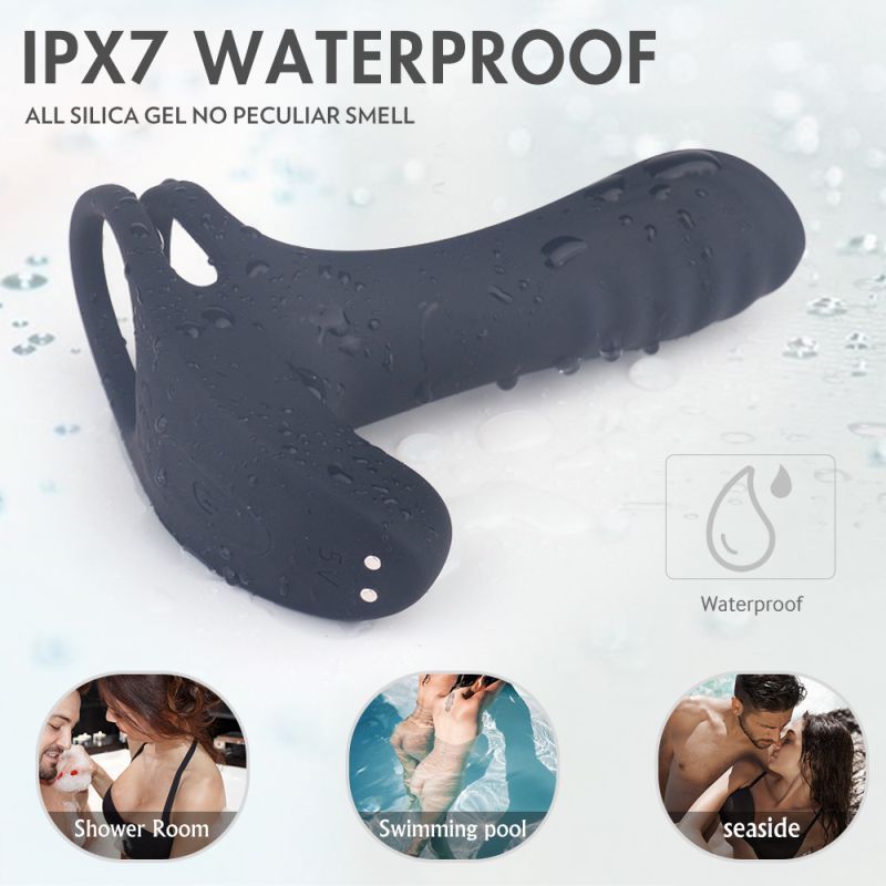 Frank Remote Control Vibrating Penis Shaft and Clit Stimulator – USB Rechargeable Enhancer