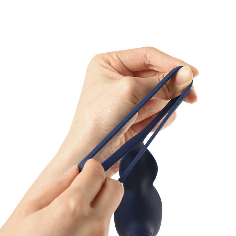 VibraDuo Remote-Controlled Prostate Massager with Cockring