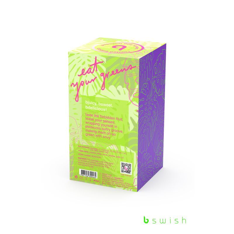 Bdesired Infinite Deluxe Paradise Green Vibrator 8 Inches