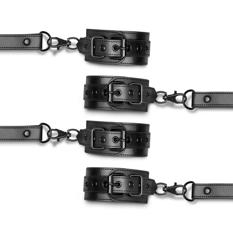 Hogtie Set with Hand and Ankle Cuffs