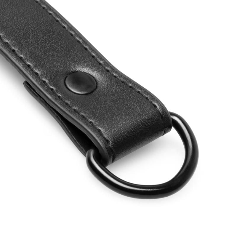 Hog Tie Black Faux Leather Bondage Accessory