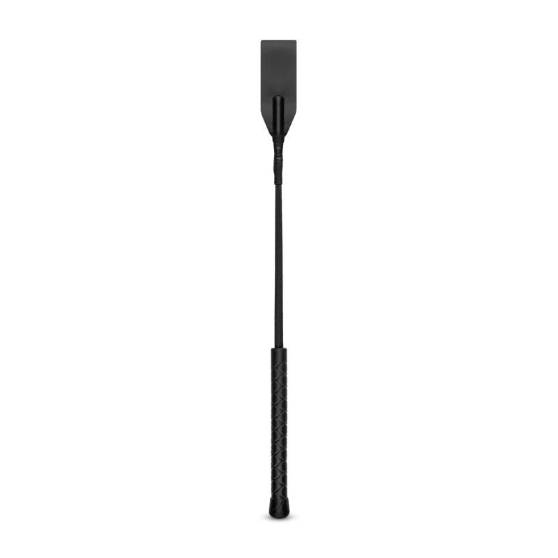 Faux Leather Crop in Black for BDSM and Sensual Play